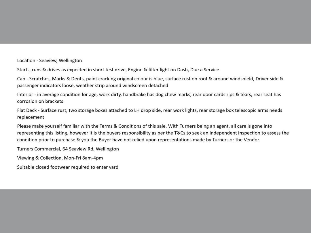 Photo '3' of Isuzu ELF NPR85AR Double Cab - Flat Deck