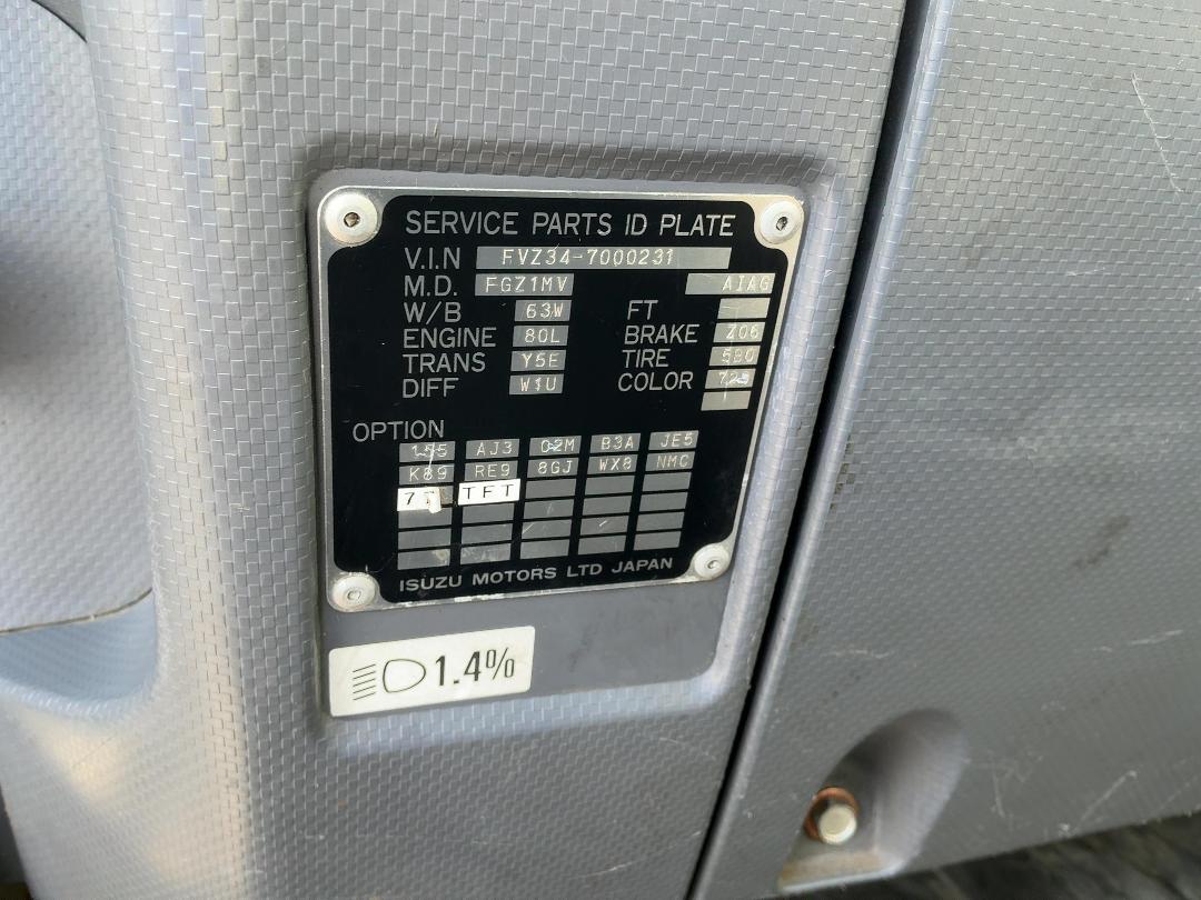Photo '27' of Isuzu Forward FVZ Transporter