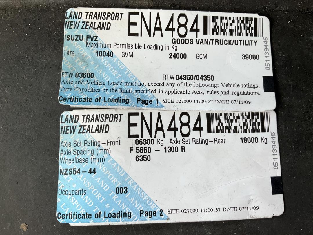 Photo '49' of Isuzu FVZ 1400 Curtainsider