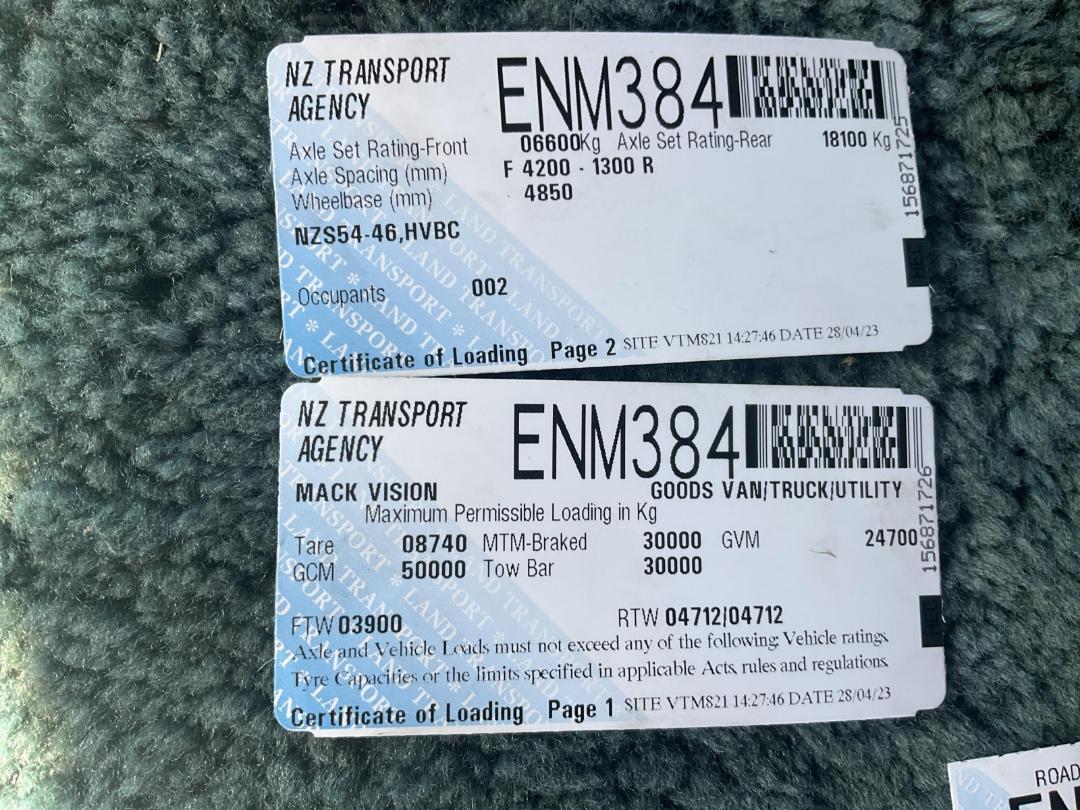 Photo '47' of Mack Vision CX688RST Tipper