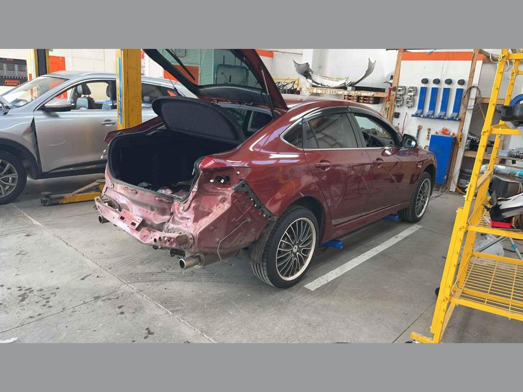 Damaged Mazda Atenza 2008 in Wellington Seaview at Turners Damaged