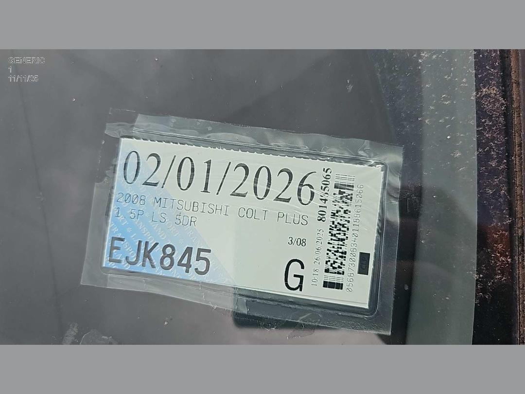 Photo '2' of Mitsubishi Colt Plus LS Photo '2' of Mitsubishi Colt Plus LS