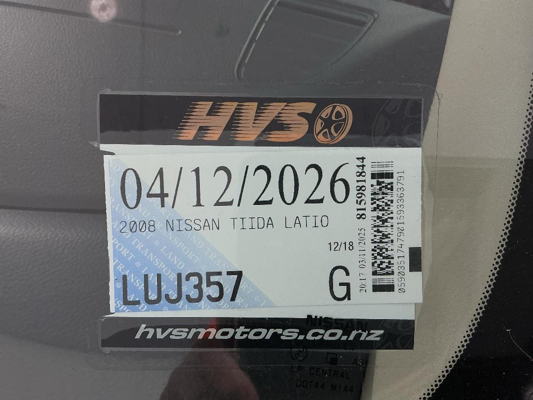 Photo '23' of Nissan Tiida Latio Photo '23' of Nissan Tiida Latio