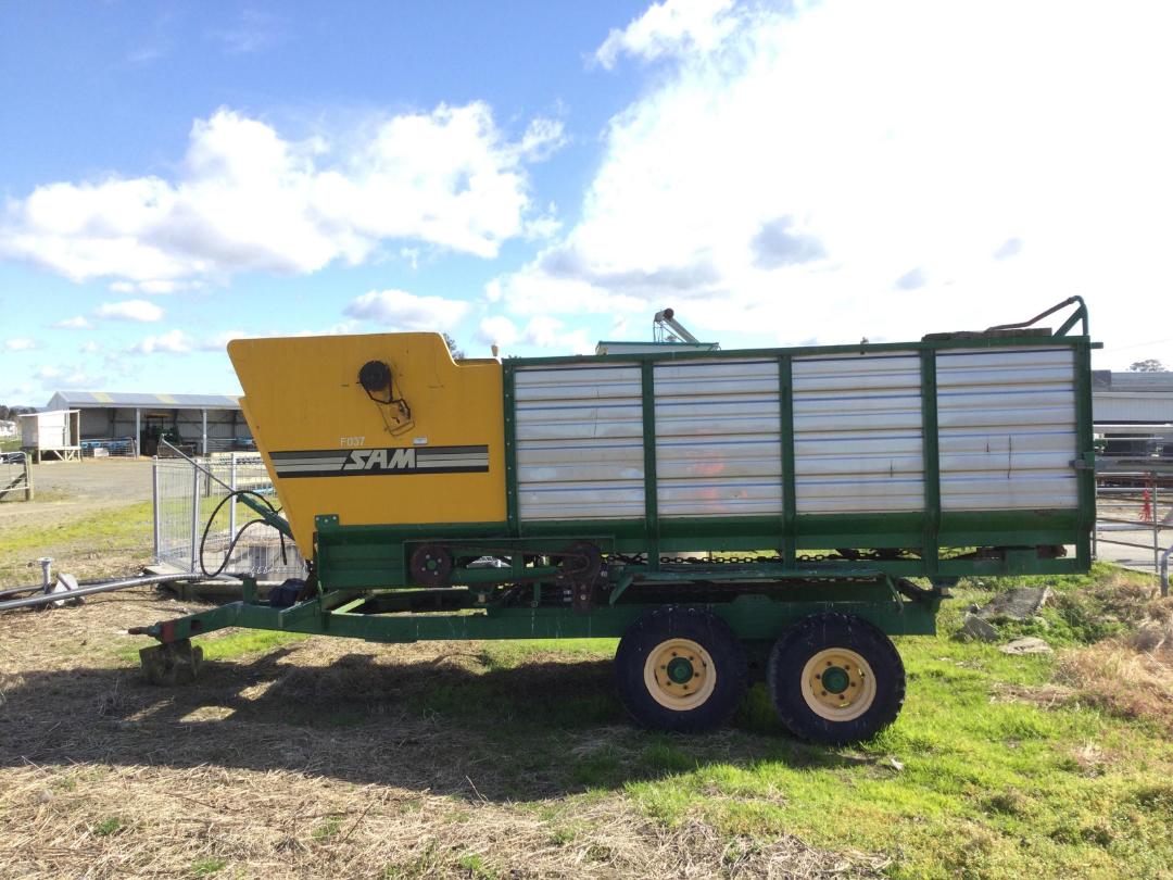 Photo '7' of SAM 10 SF Silage Wagon Photo '7' of SAM 10 SF Silage Wagon