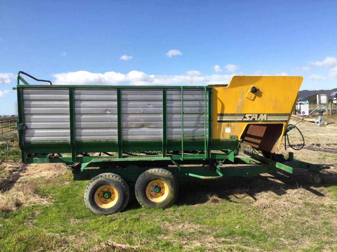 Photo '3' of SAM 10 SF Silage Wagon Photo '3' of SAM 10 SF Silage Wagon