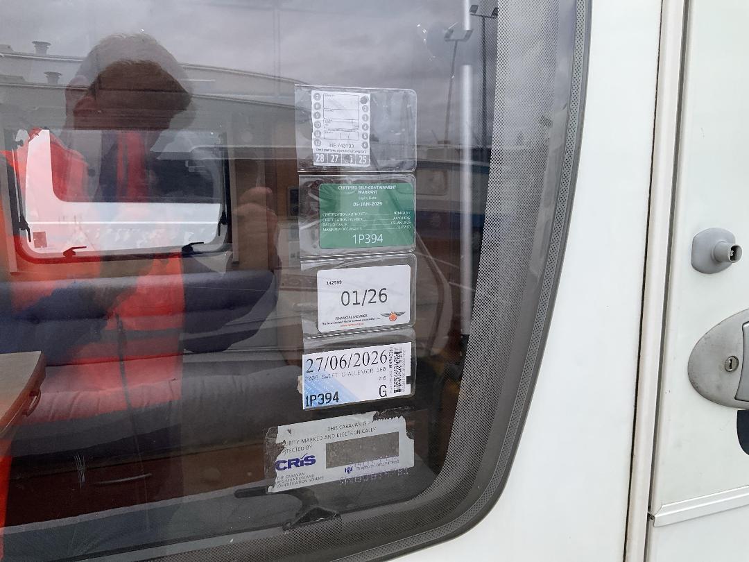 Photo '8' of Swift CHALLENGER 560 Caravan - Single Photo '8' of Swift CHALLENGER 560 Caravan - Single