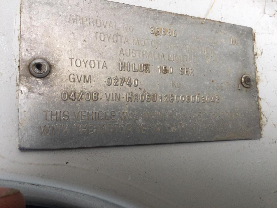 Photo '20' of Toyota Hilux Extra CAB Photo '20' of Toyota Hilux Extra CAB