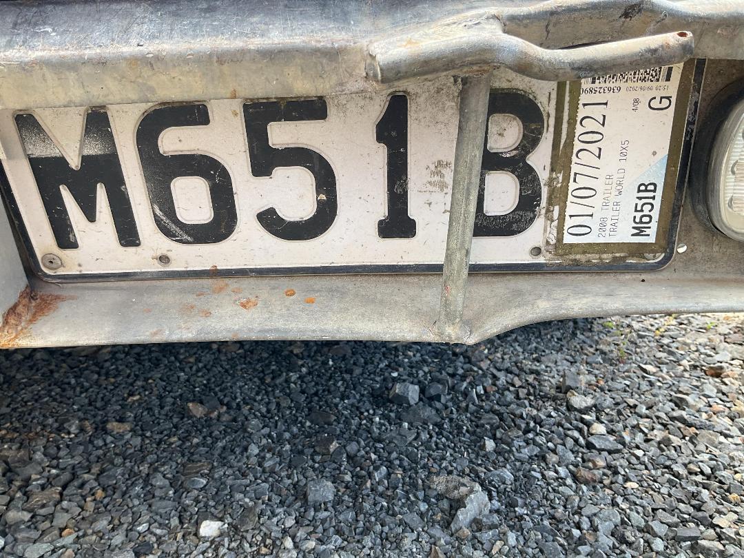 Photo '18' of TRAILER WORLD 10X5 Flat Deck - Tandem Photo '18' of TRAILER WORLD 10X5 Flat Deck - Tandem