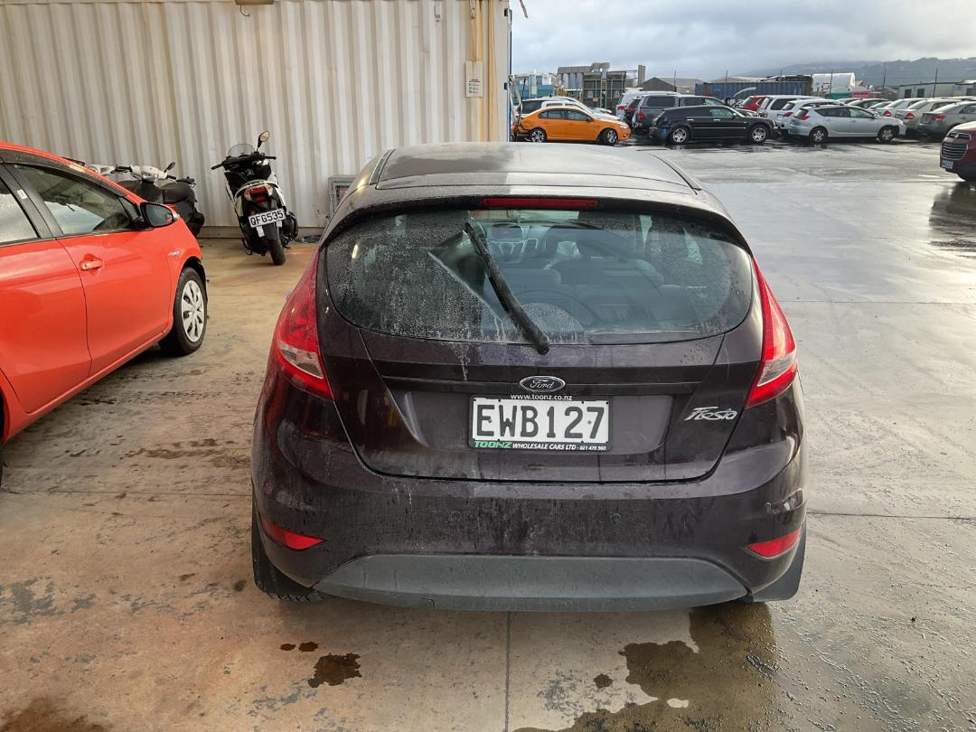 Damaged Ford Fiesta 2009 in Wellington Seaview at Turners Damaged