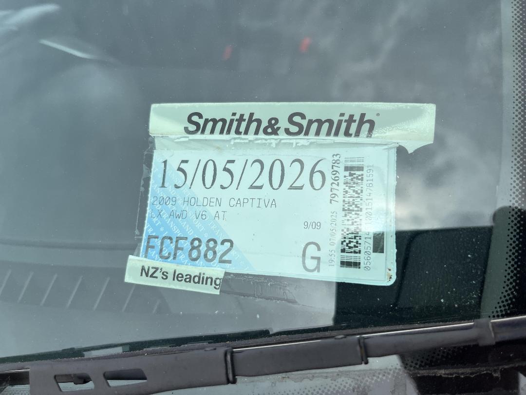 Photo '22' of Holden Captiva 7 LX V6