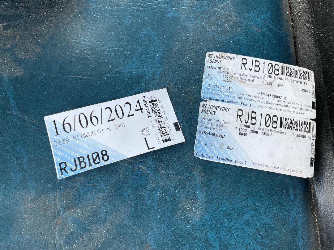 Photo '9' of Kenworth K108 108 Tipper Photo '9' of Kenworth K108 108 Tipper