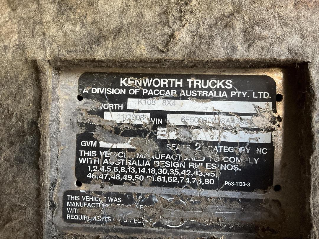 Photo '19' of Kenworth K108 108 Tipper Photo '19' of Kenworth K108 108 Tipper