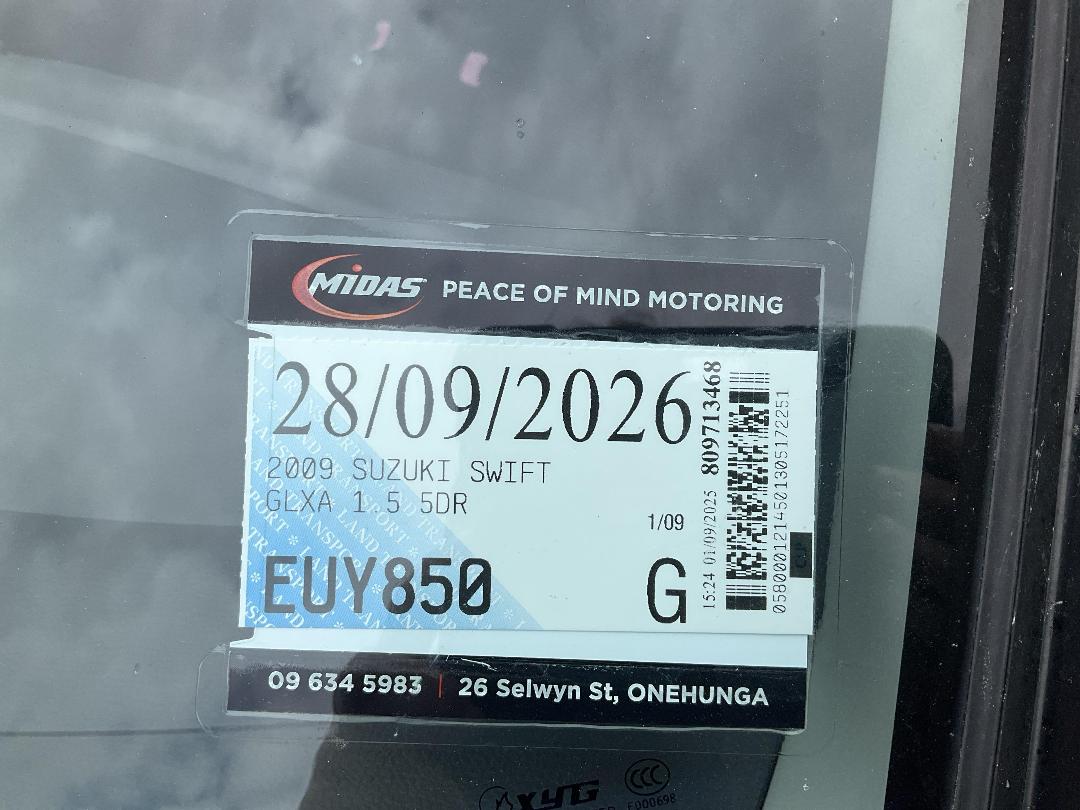 Photo '8' of Suzuki Swift Glxa Photo '8' of Suzuki Swift Glxa