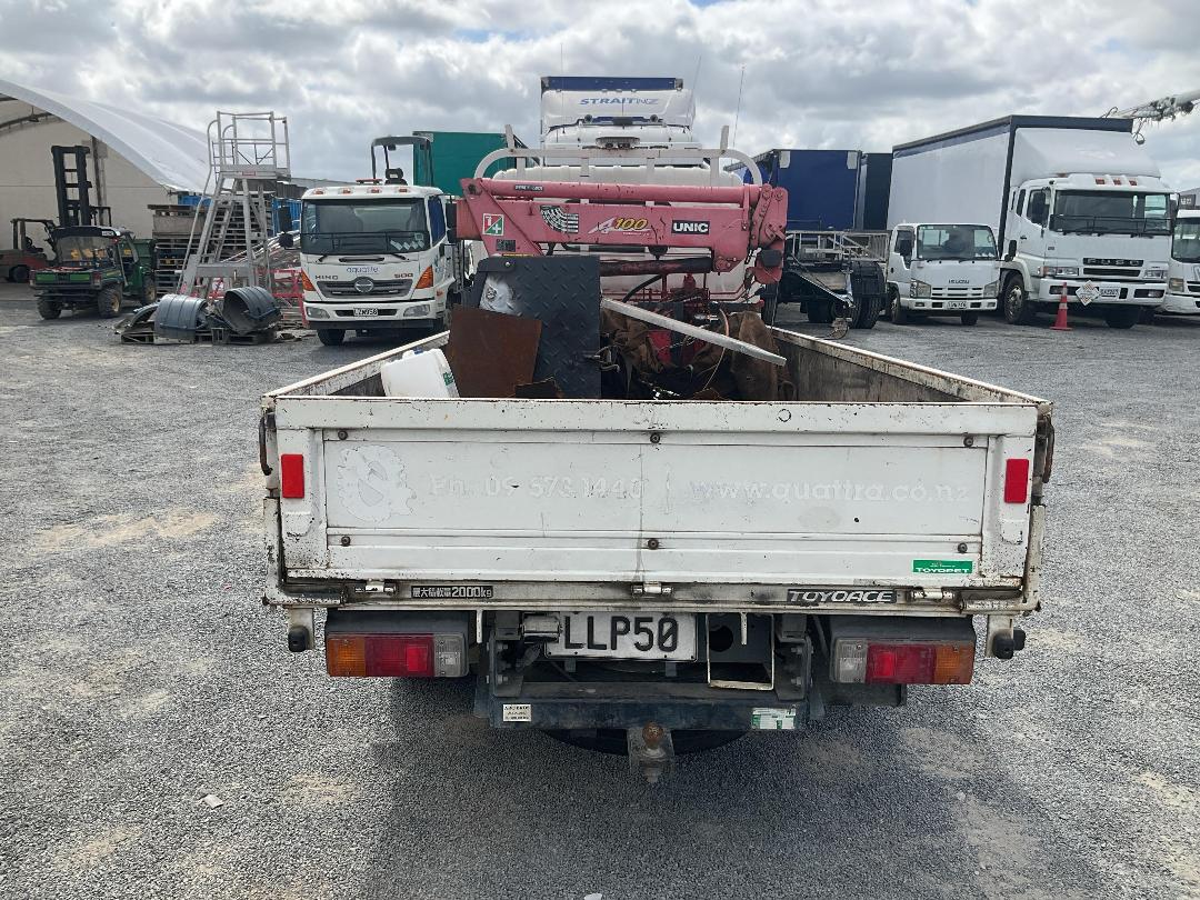 Photo '5' of Toyota Toyoace FLATDECK CRANE TRUCK Flat Deck Crane Photo '5' of Toyota Toyoace FLATDECK CRANE TRUCK Flat Deck Crane