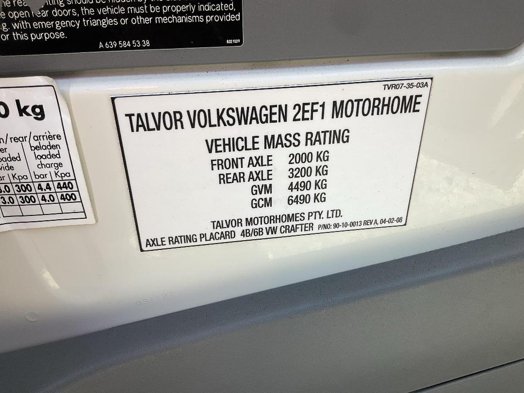 Photo '42' of Volkswagen Crafter TDI Motorhome Photo '42' of Volkswagen Crafter TDI Motorhome