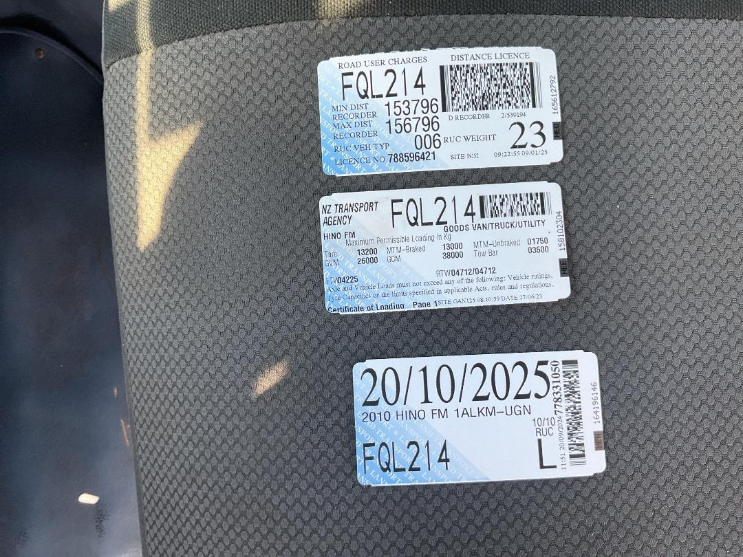 Photo '14' of Hino FM 1ALKM-UGN Cherry Picker/EWP