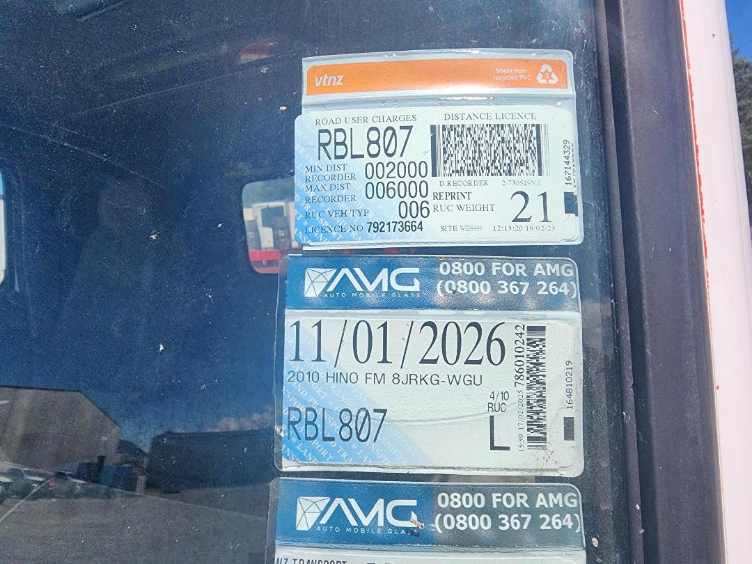 Photo '7' of Hino FM Concrete Pump Truck