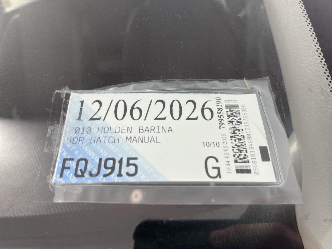 Photo '26' of Holden Barina