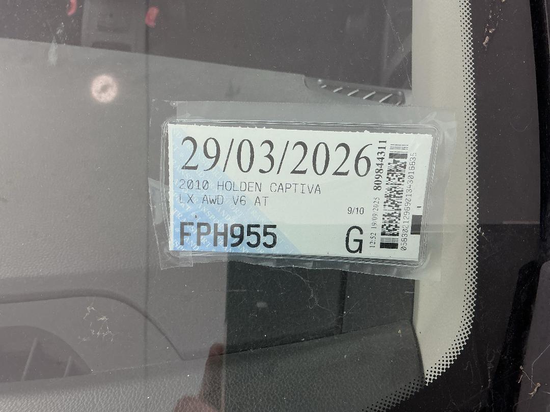 Photo '24' of Holden Captiva 7 LX V6 Photo '24' of Holden Captiva 7 LX V6