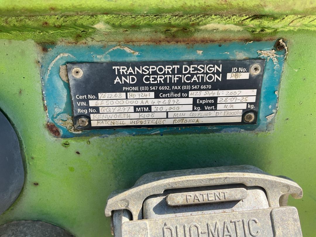 Photo '12' of Kenworth K108 Cab Chassis