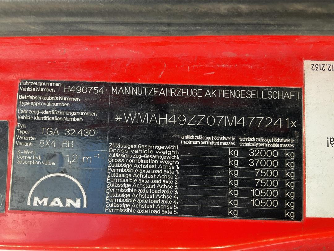 Photo '29' of MAN 32.430 TGA Hook Bin