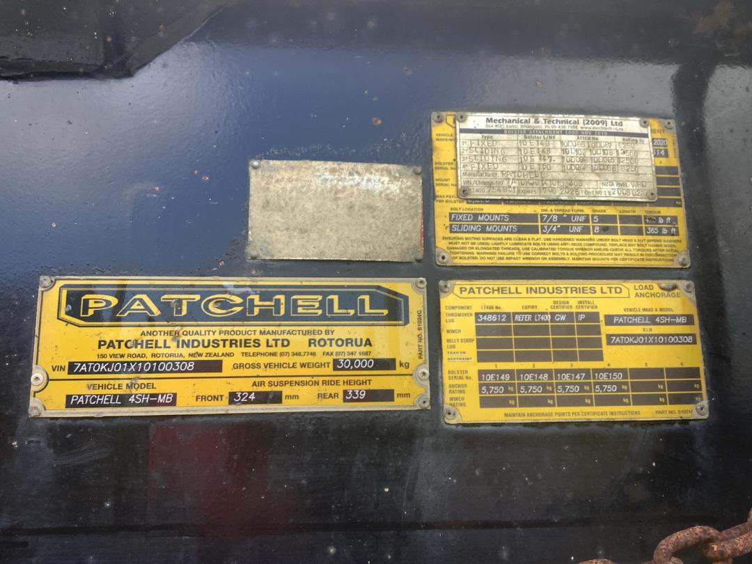 Photo '9' of PATCHELL 4SH MB Logger Trailer Full