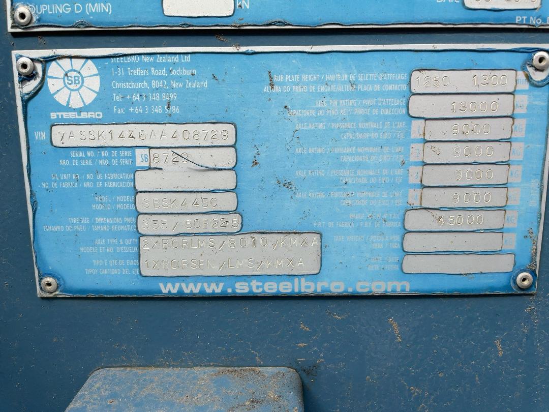 Photo '19' of STEELBRO SBSK445C 8729 Skeletal Full