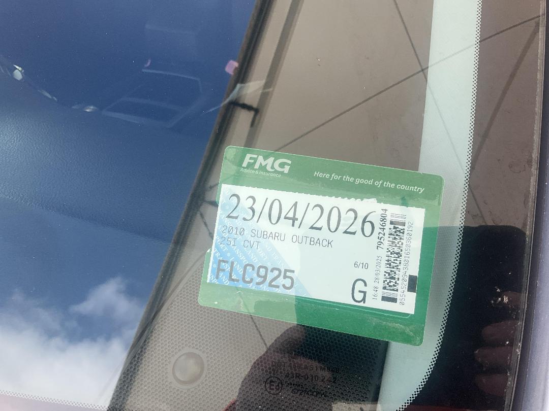 Photo '13' of Subaru Outback 25I Photo '13' of Subaru Outback 25I