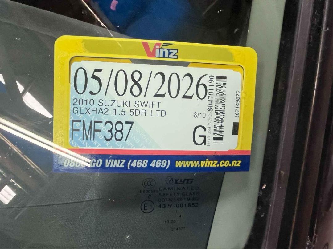 Photo '10' of Suzuki Swift Glxha2 LTD