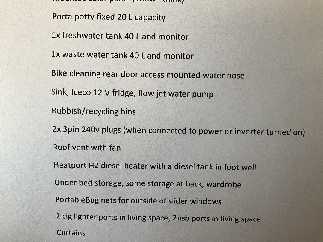 Photo '18' of Toyota Hiace Motorhome Photo '18' of Toyota Hiace Motorhome