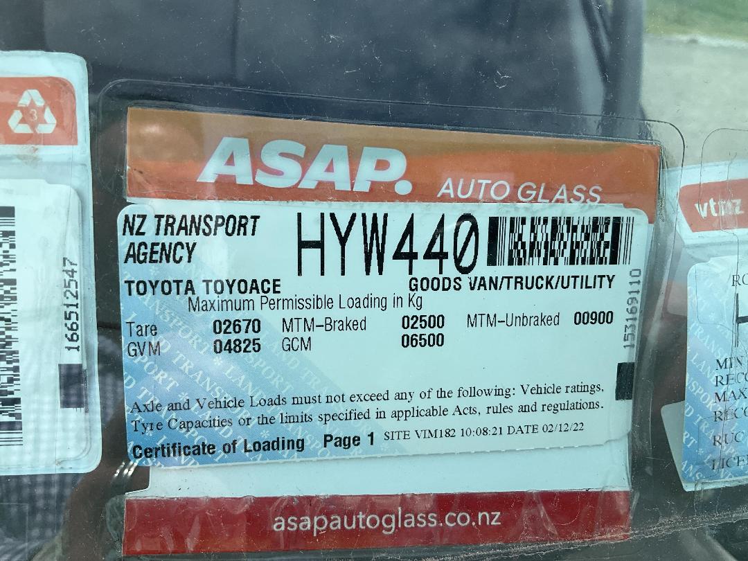 Photo '12' of Toyota Toyoace Box Body Photo '12' of Toyota Toyoace Box Body