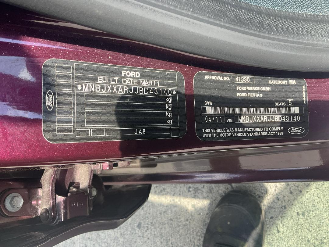 Photo '9' of Ford Fiesta Zetec