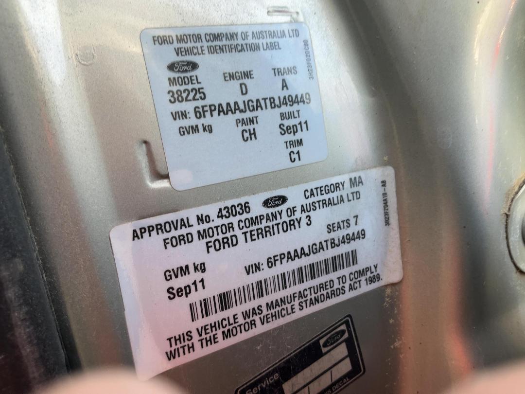 Photo '14' of Ford Territory TS Photo '14' of Ford Territory TS