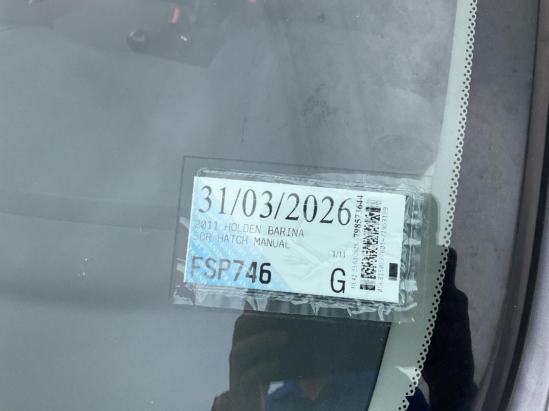 Photo '12' of Holden Barina