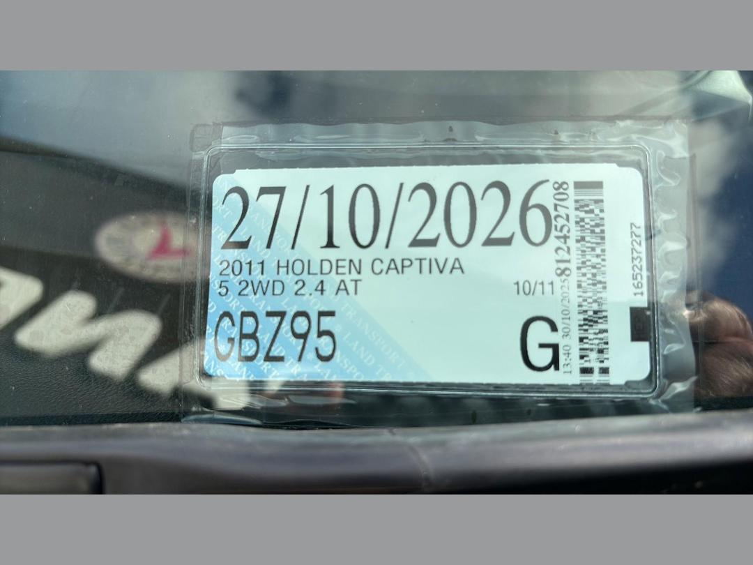 Photo '18' of Holden Captiva 5 Photo '18' of Holden Captiva 5