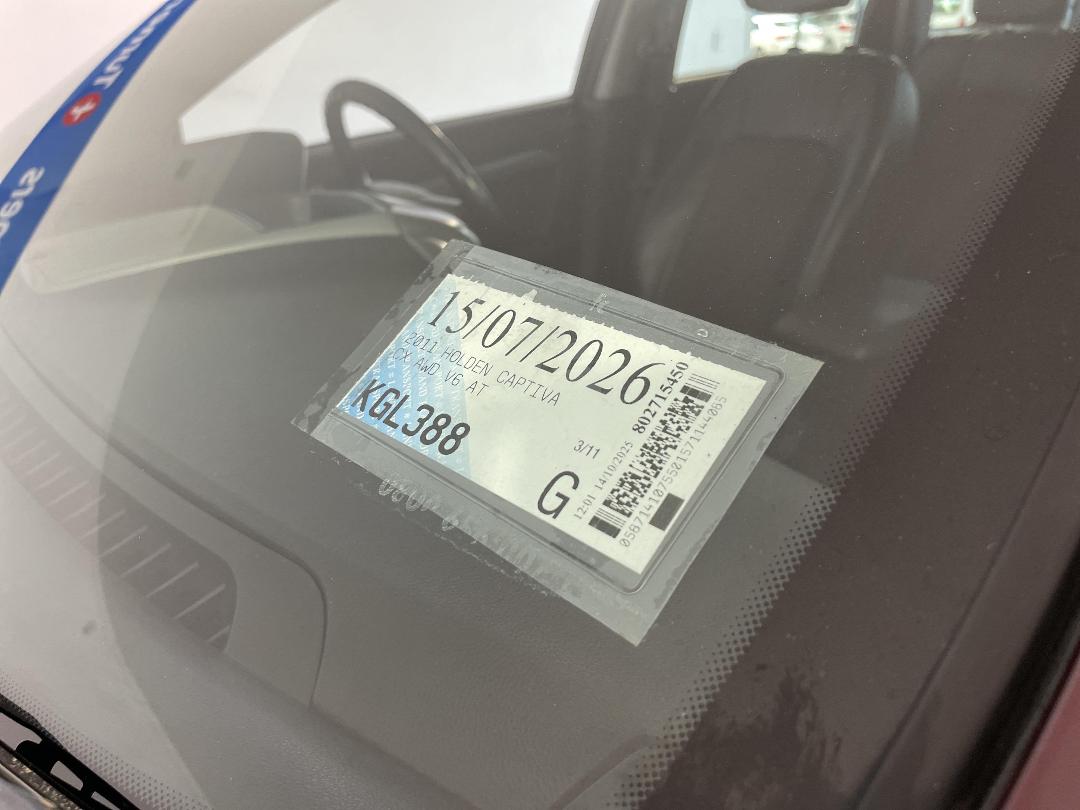 Photo '28' of Holden Captiva 7 Photo '28' of Holden Captiva 7