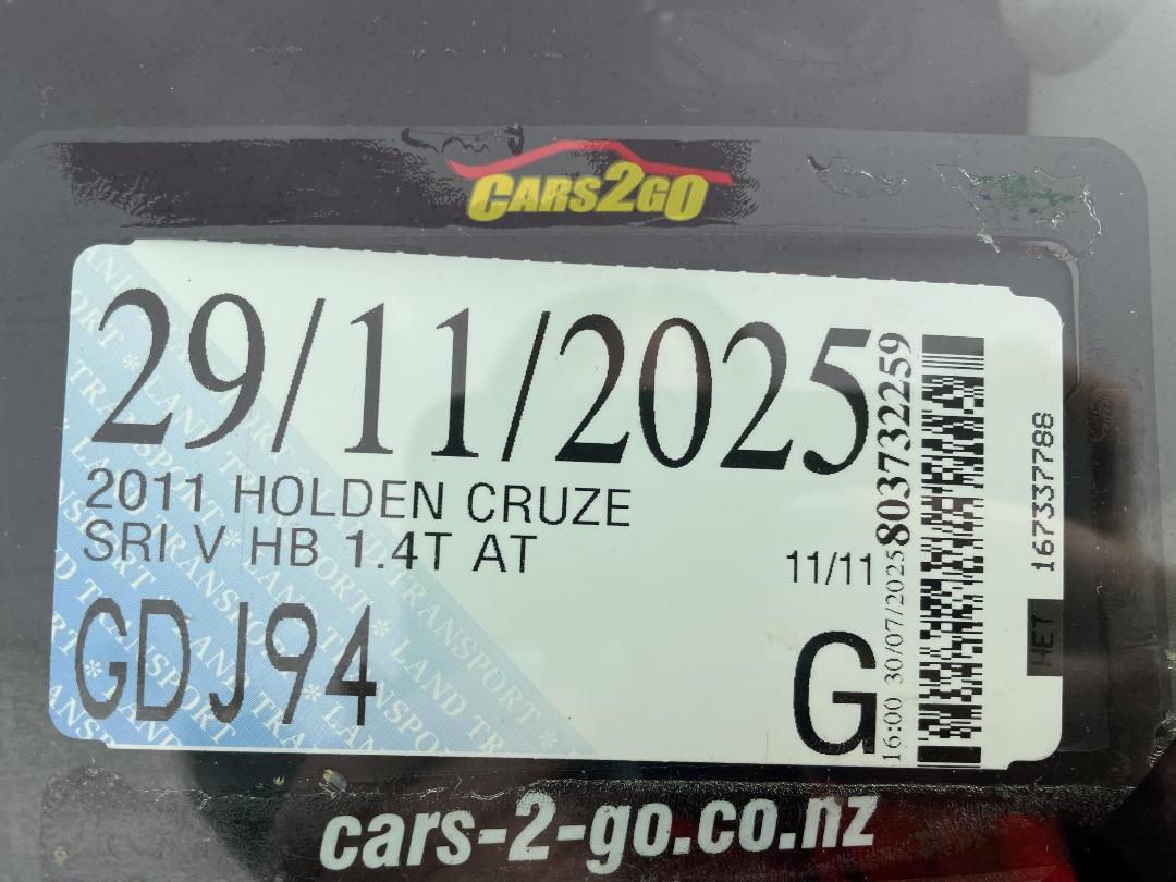 Photo '27' of Holden Cruze