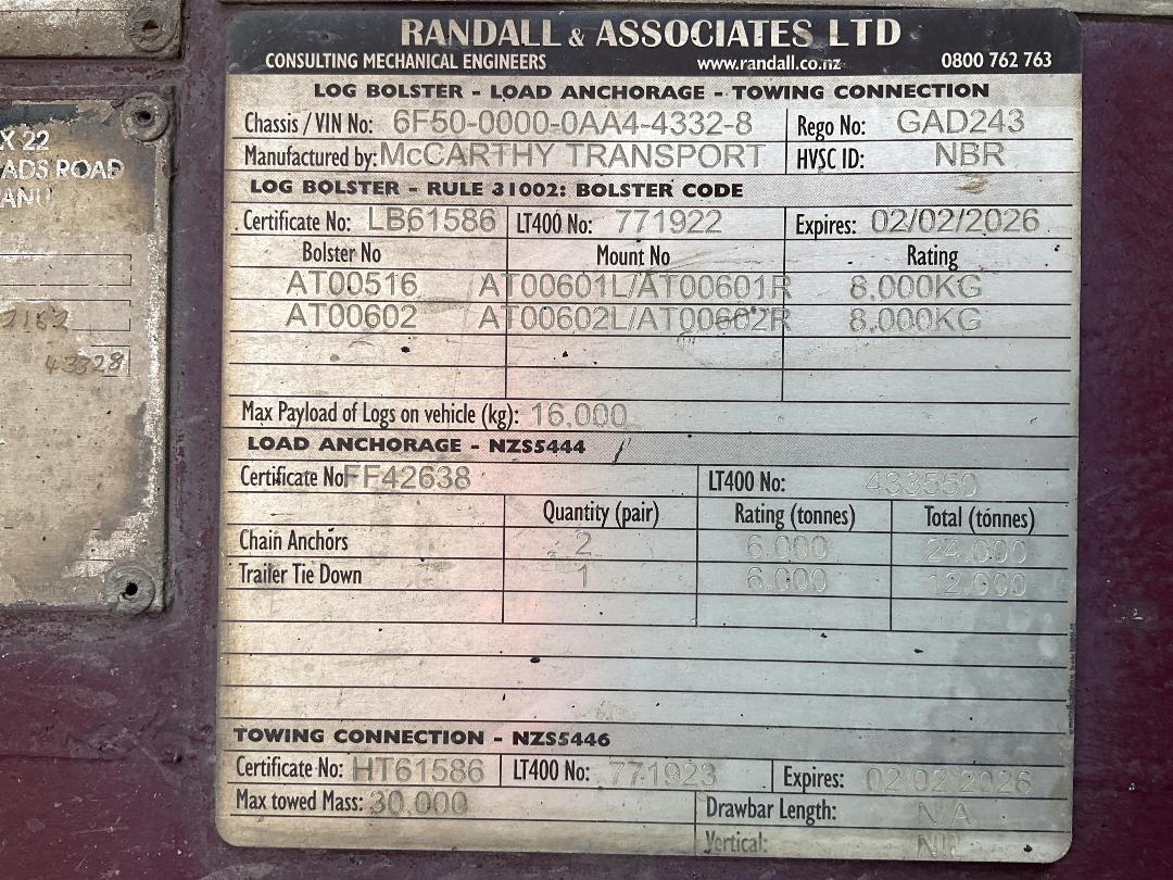 Photo '38' of Kenworth K108 108 Logger