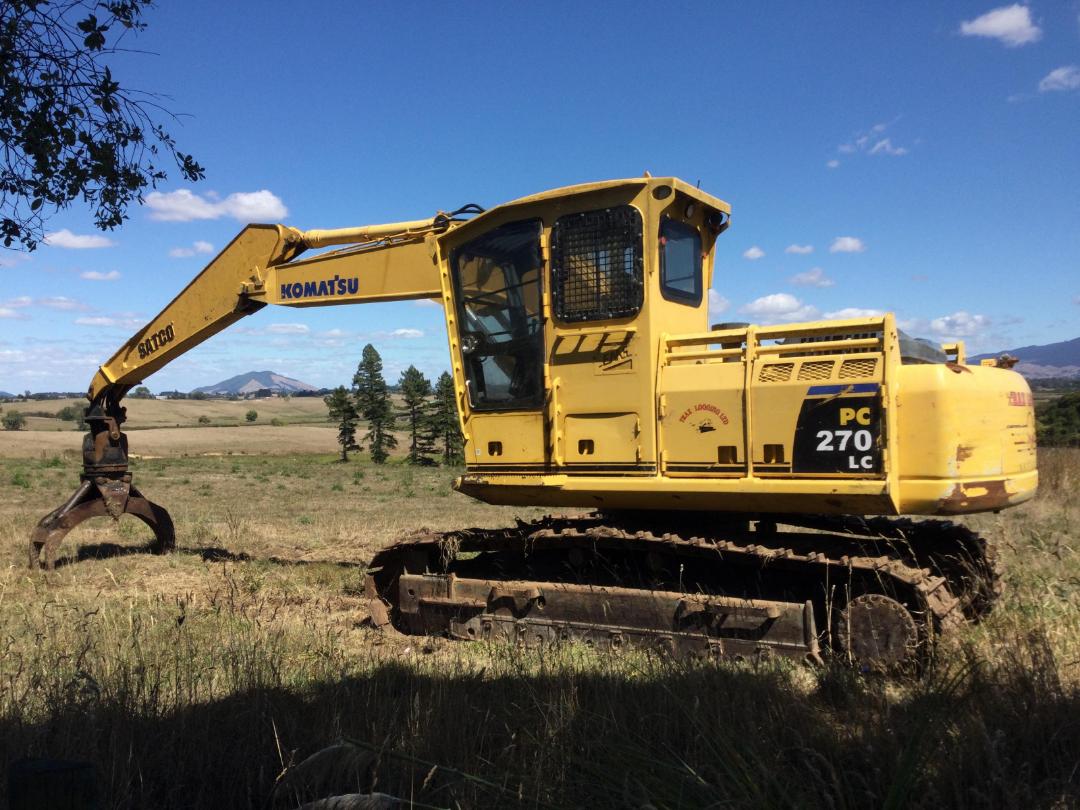 Photo '7' of KOMATSU PC270LC-8 GRABBER Excavator