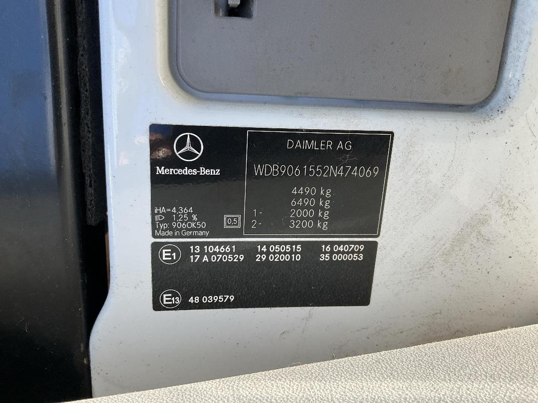 Photo '46' of Mercedes-Benz Sprinter C/C 511 CDI 4325 L Motorhome