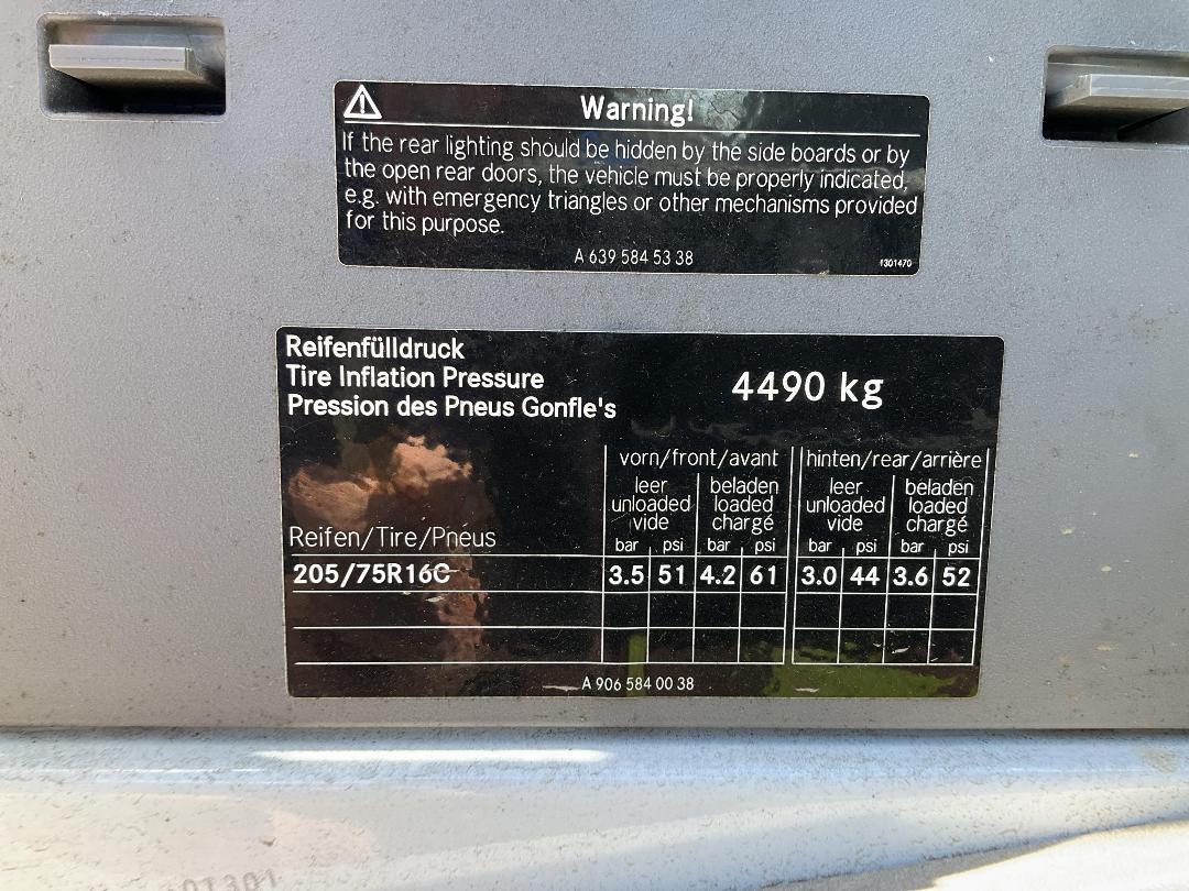 Photo '47' of Mercedes-Benz Sprinter C/C 511 CDI 4325 L Motorhome