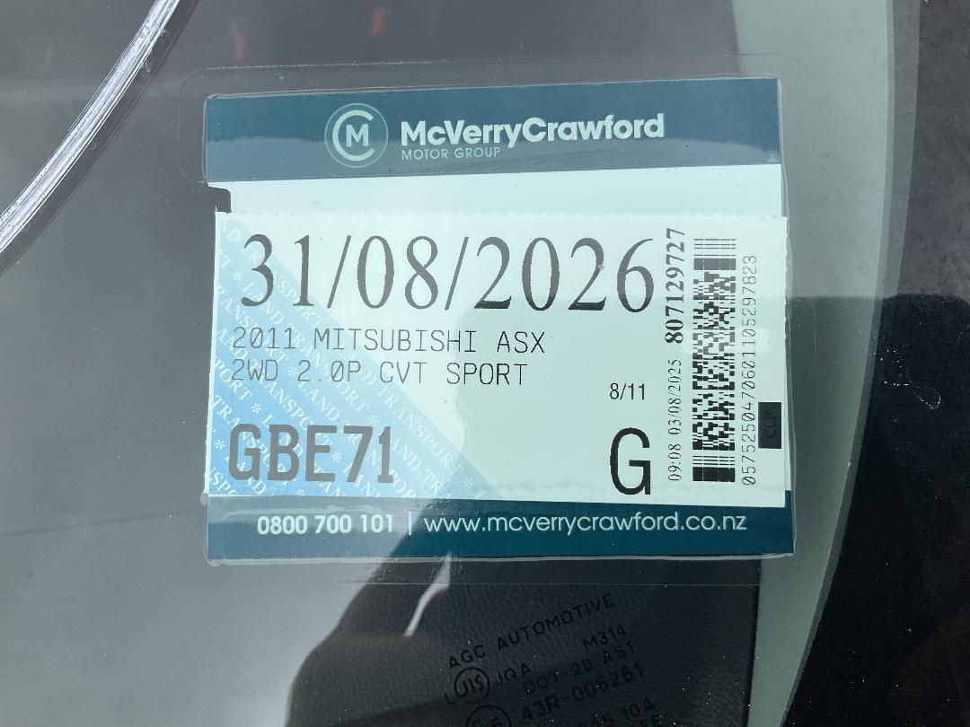 Photo '18' of Mitsubishi ASX Sport Photo '18' of Mitsubishi ASX Sport