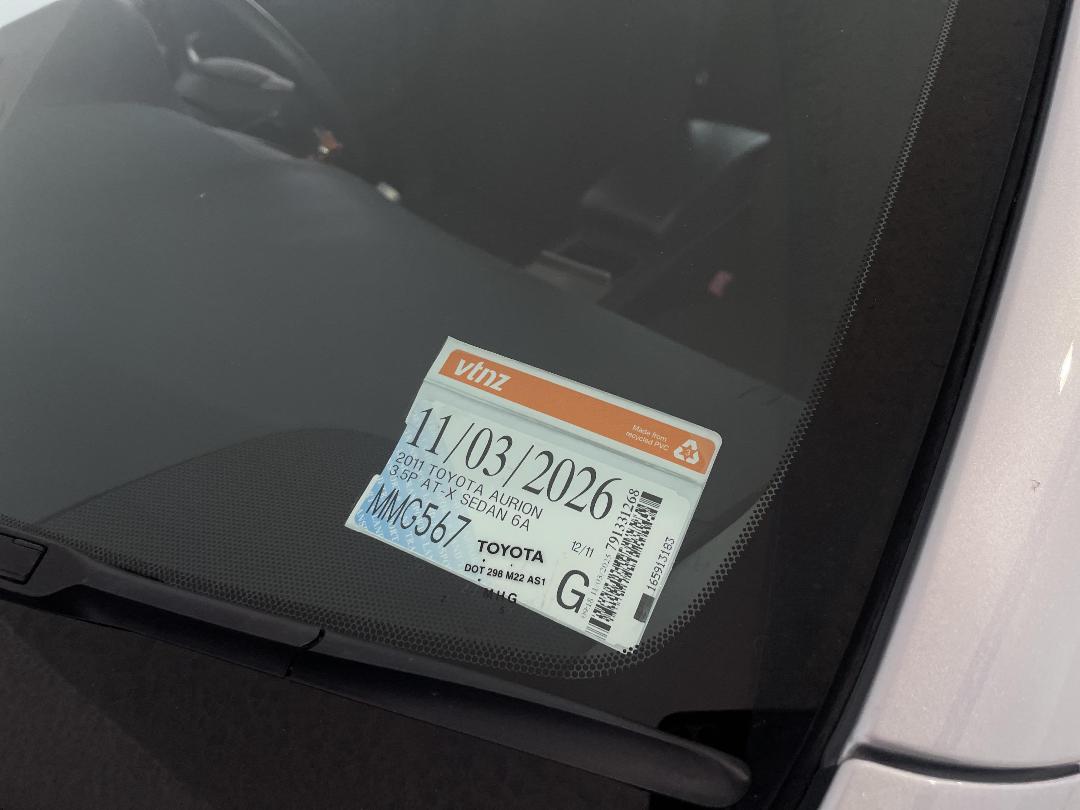 Photo '29' of Toyota Aurion Photo '29' of Toyota Aurion