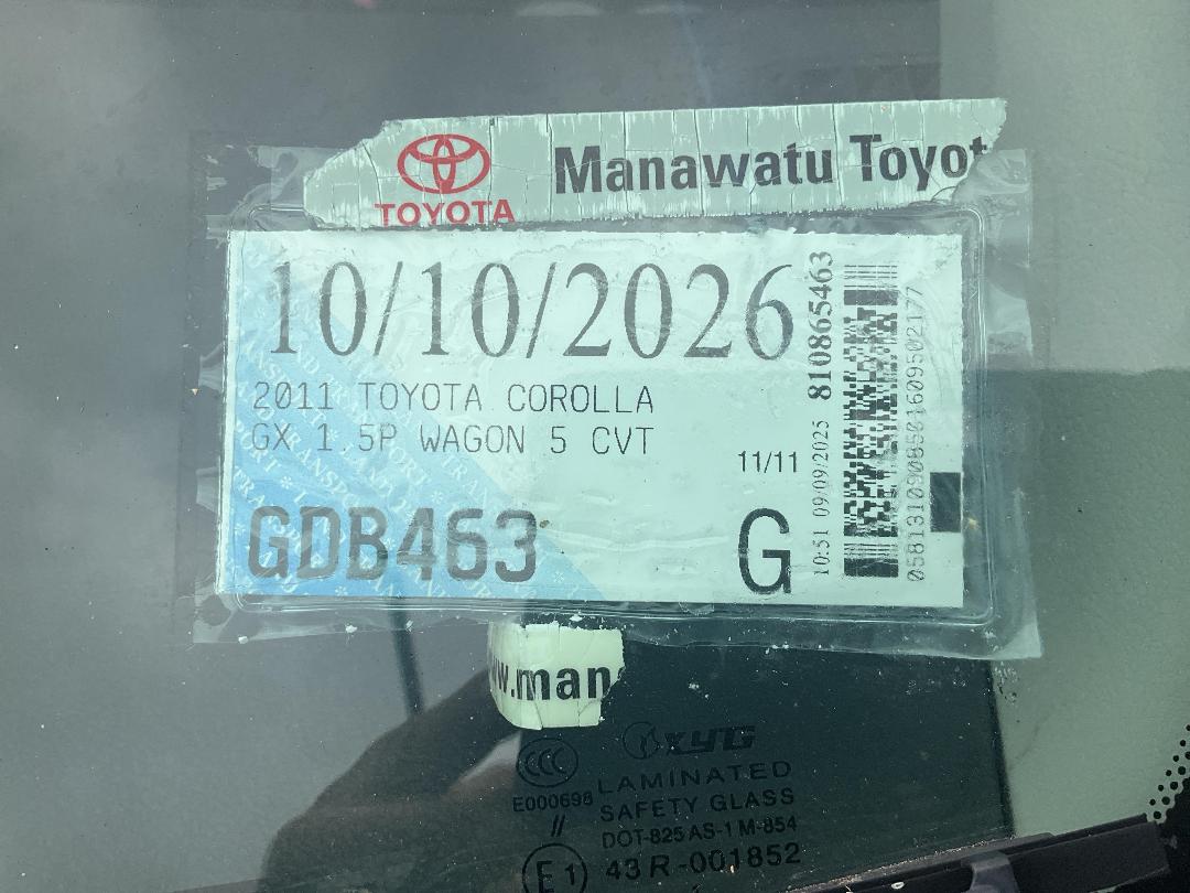 Photo '16' of Toyota Corolla GX Photo '16' of Toyota Corolla GX