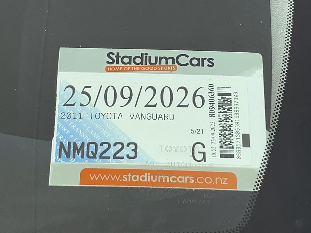 Photo '29' of Toyota Vanguard