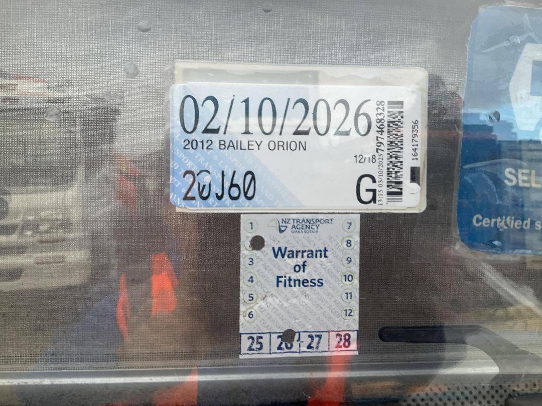 Photo '16' of BAILEY ORION Caravan - Single