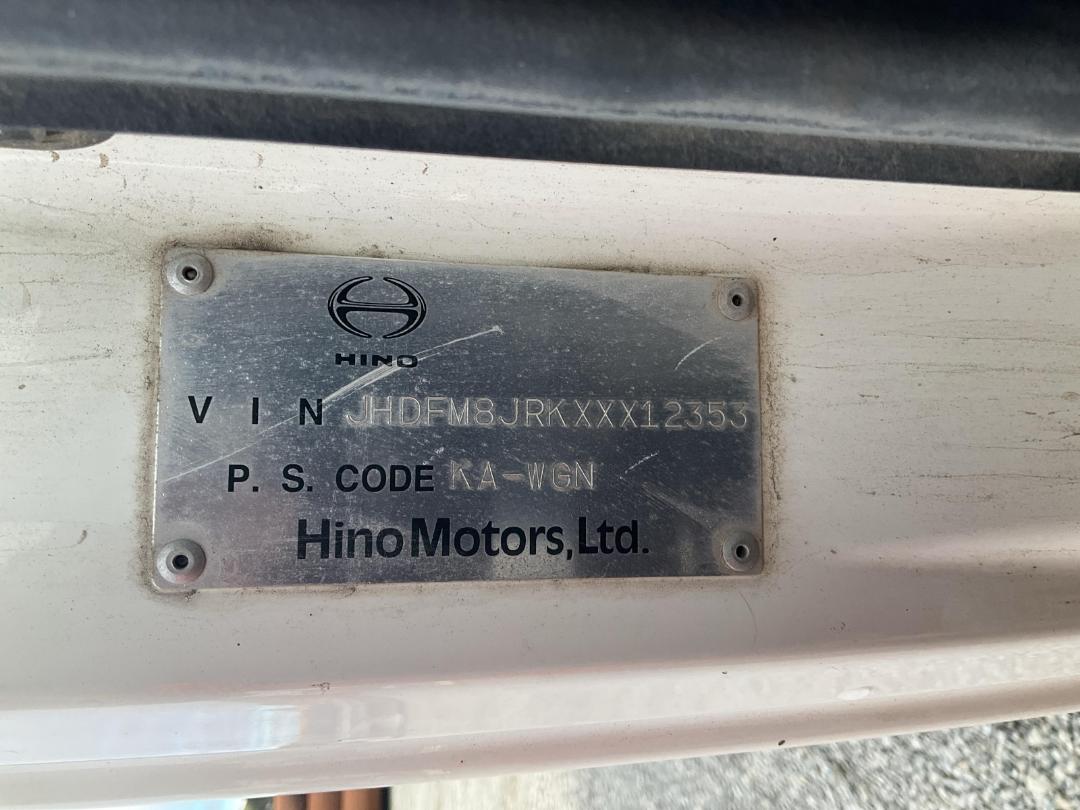 Used Hino 500 Fm8jrka-wgn 2012 