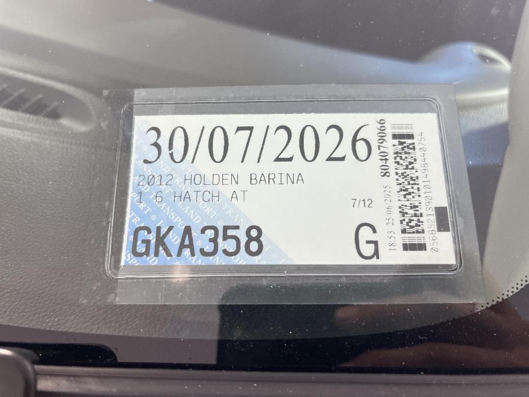 Photo '28' of Holden Barina