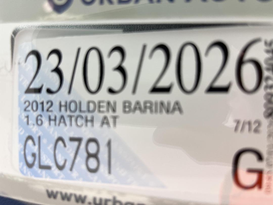 Photo '24' of Holden Barina Photo '24' of Holden Barina