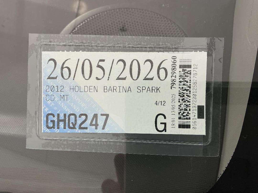 Photo '26' of Holden Barina Spark